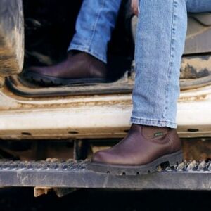 New GEORGIA BOOT "Homeland" G111 Steel Toe Work Boots Size 10M USA